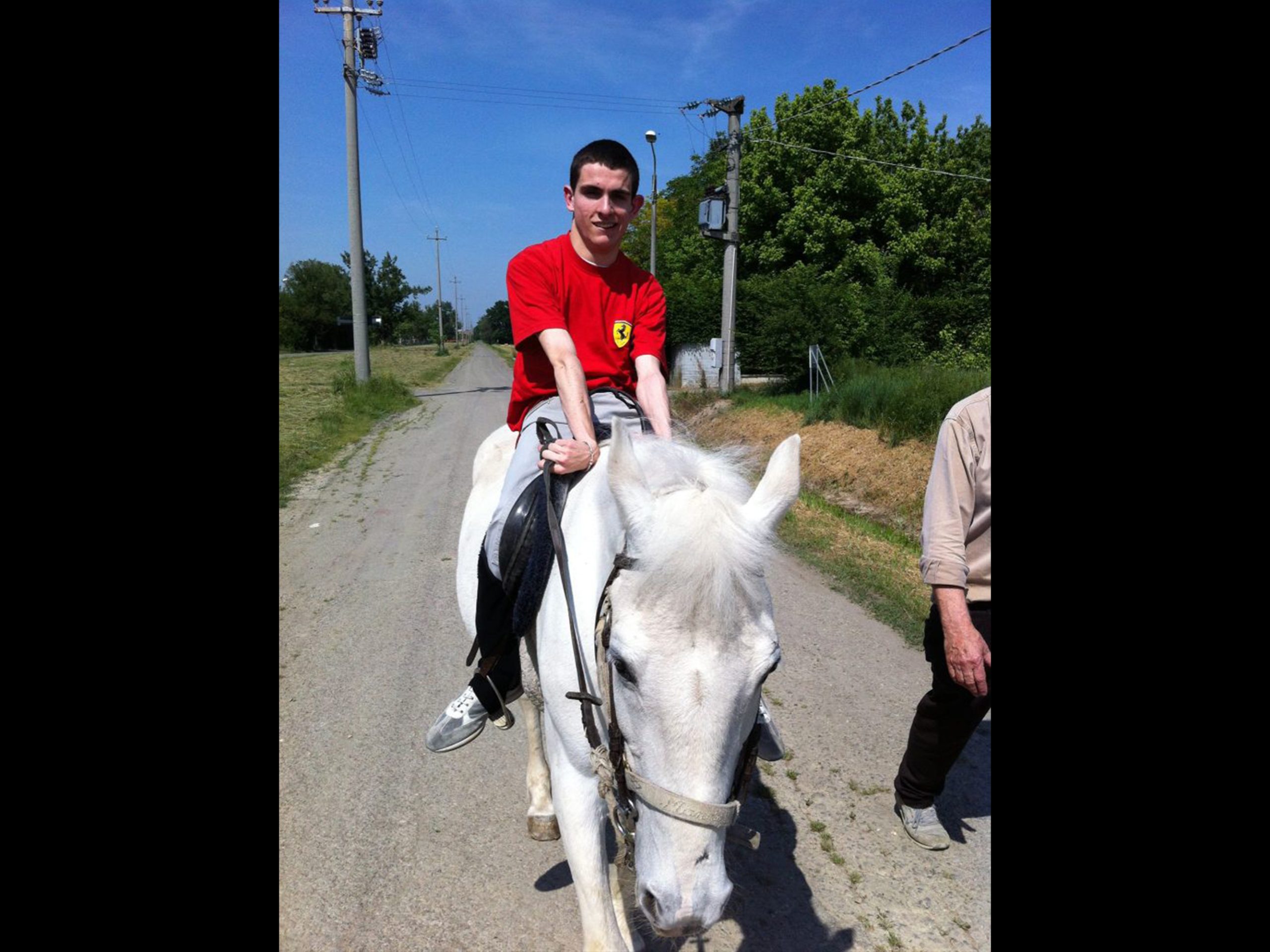 alberto gatti a cavallo