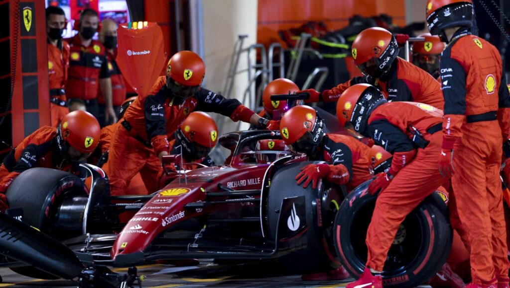 Pit stop Ferrari