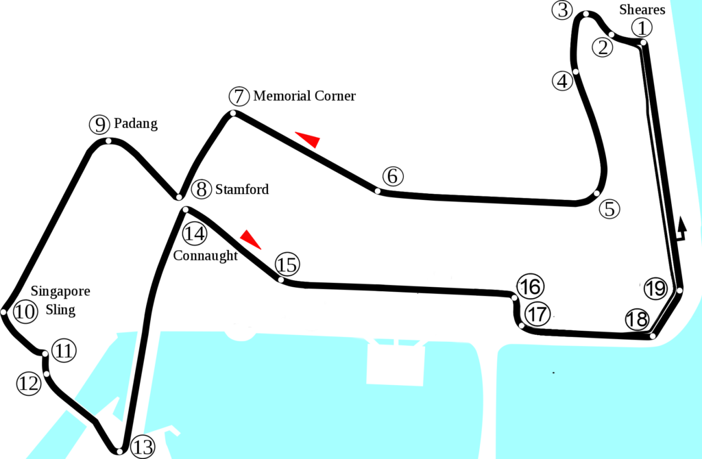 circuito singapore formula uno